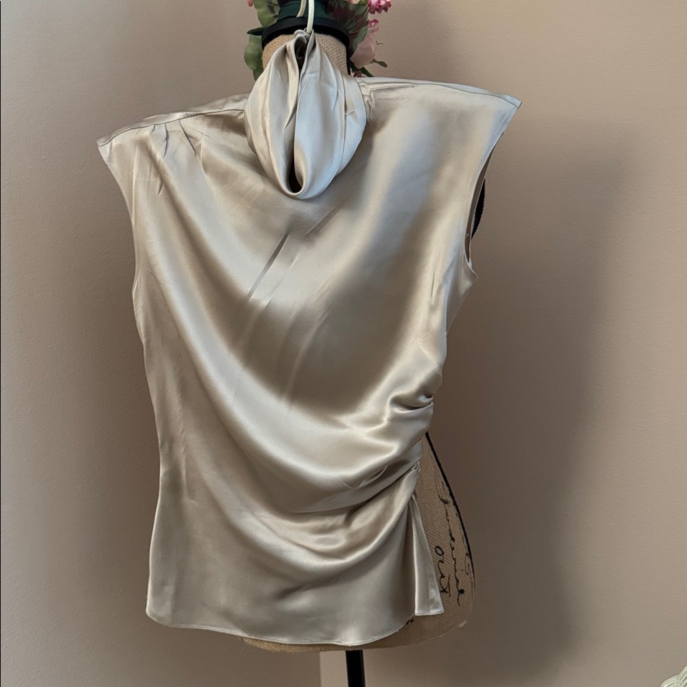 Ralph Lauren Black Label Cream Silk - Picture 7 of 8